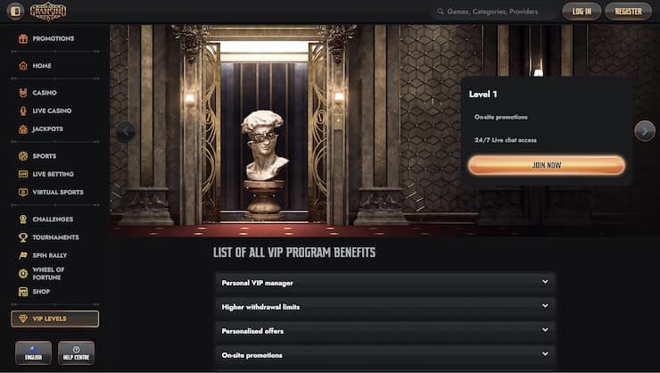 VIP Programm Gransino